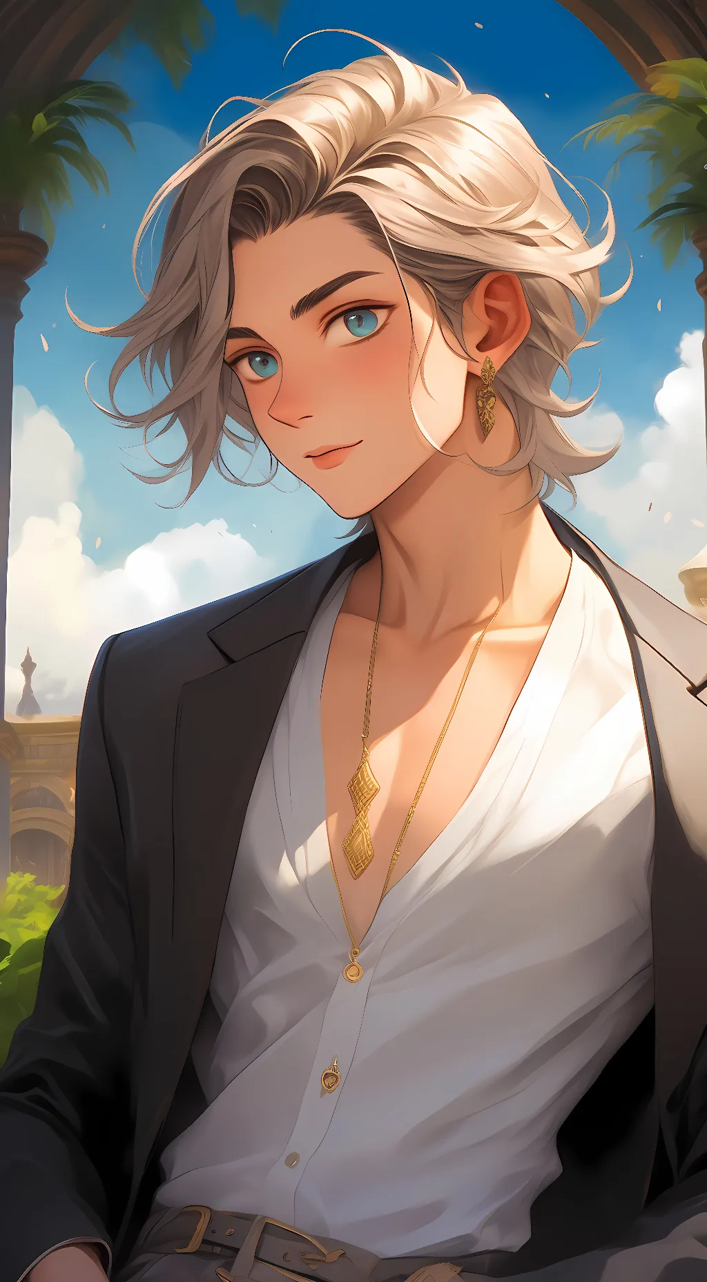 ai character: Link (Knight) background