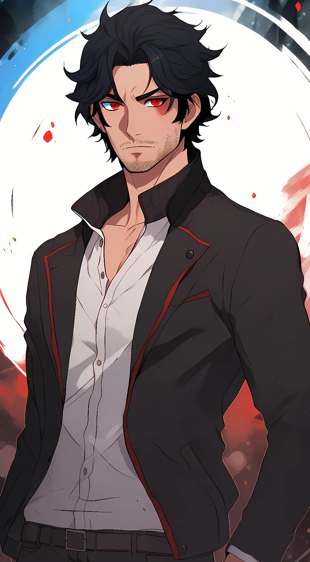 ai character: Kentaro Kira background