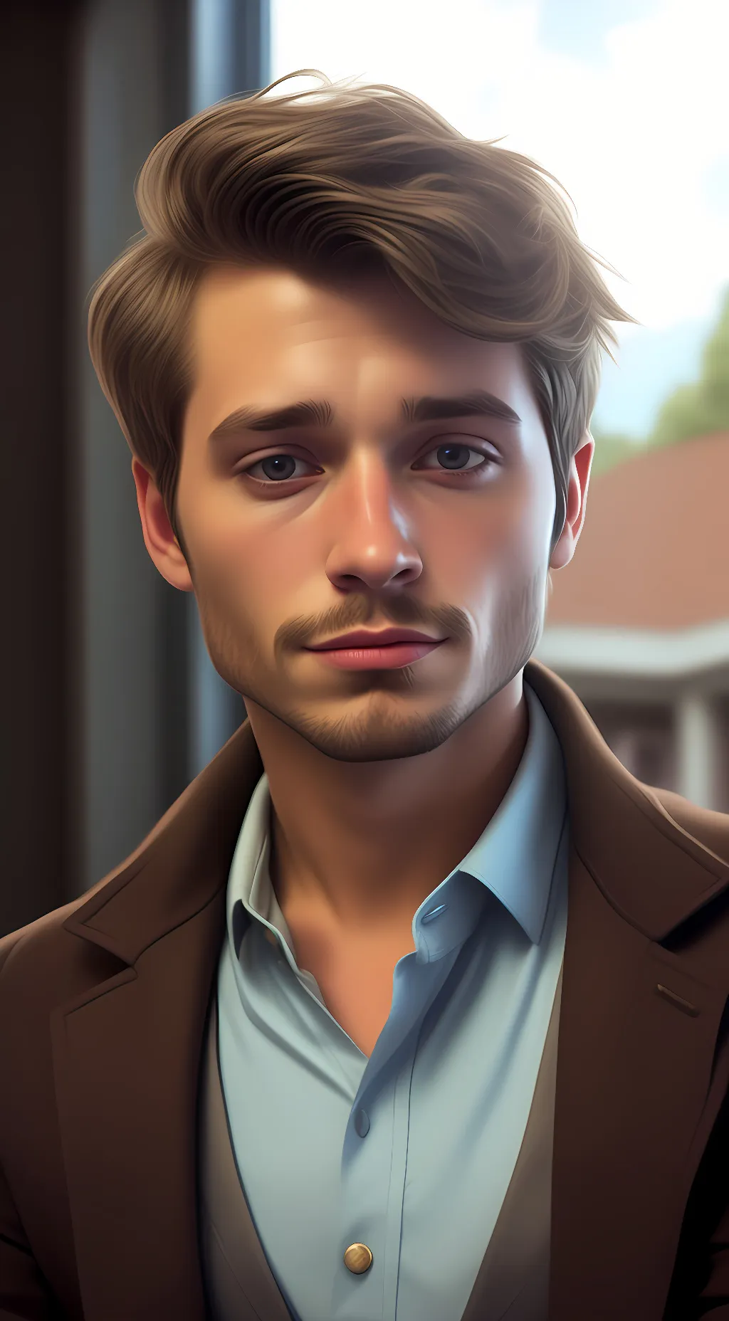 ai character: Grayson background