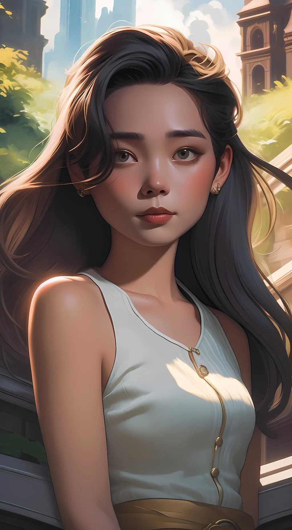ai character: pokemon cute background