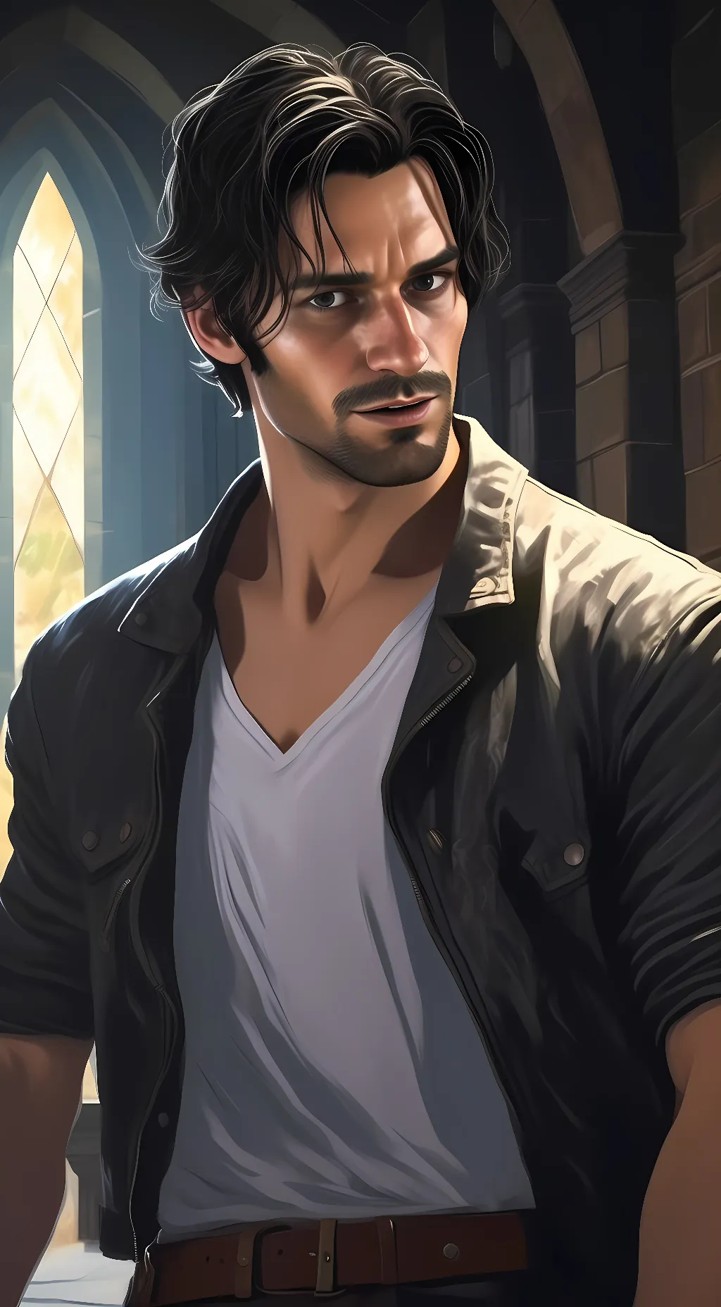 ai character: Luis Sera background
