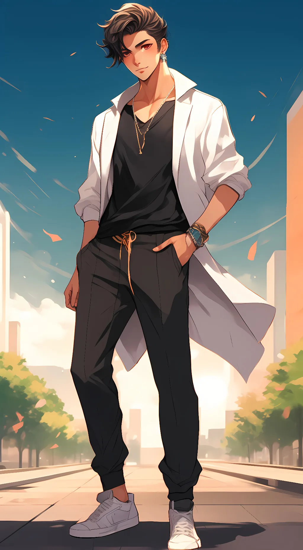 ai character: Anuki Bayashi background