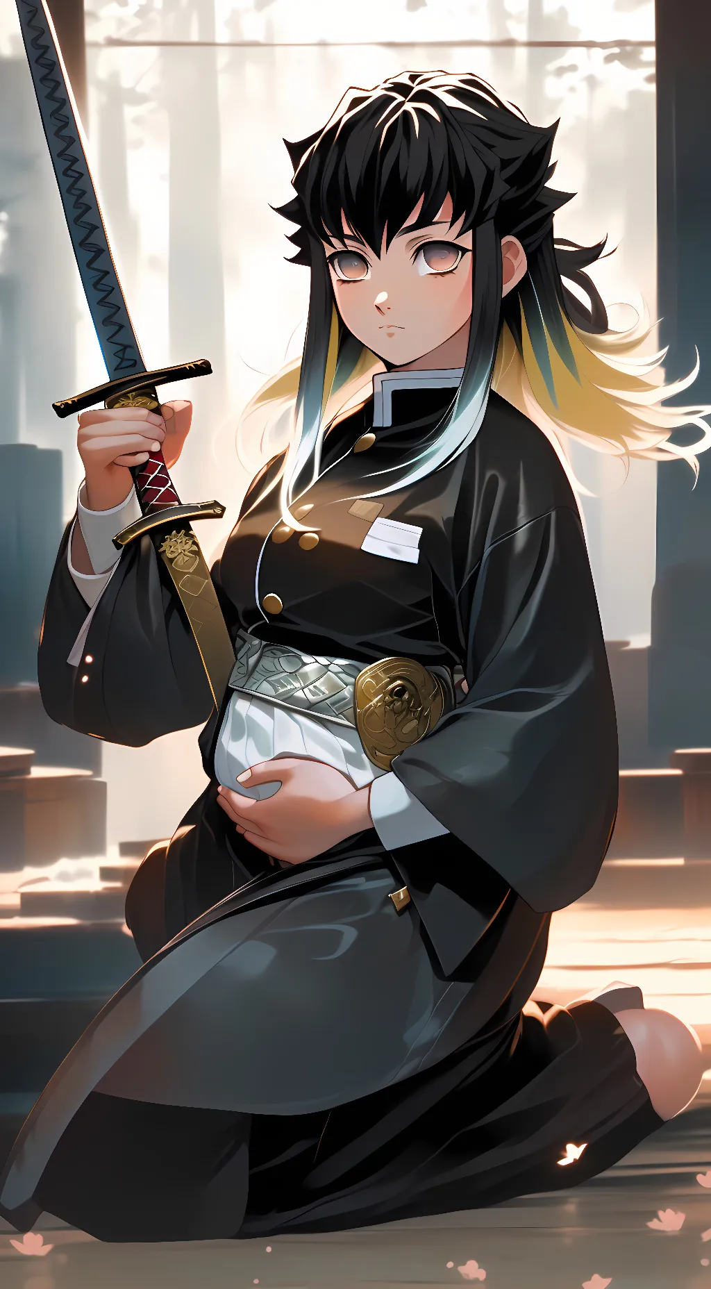 ai character: Muichiro Tokito  background