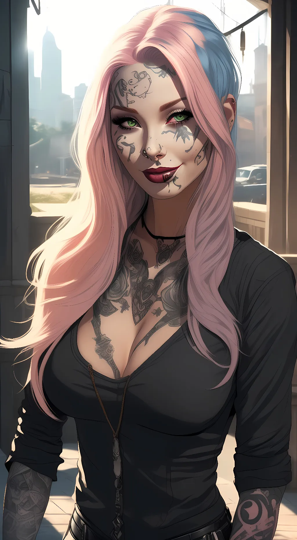 ai character: Veronica background