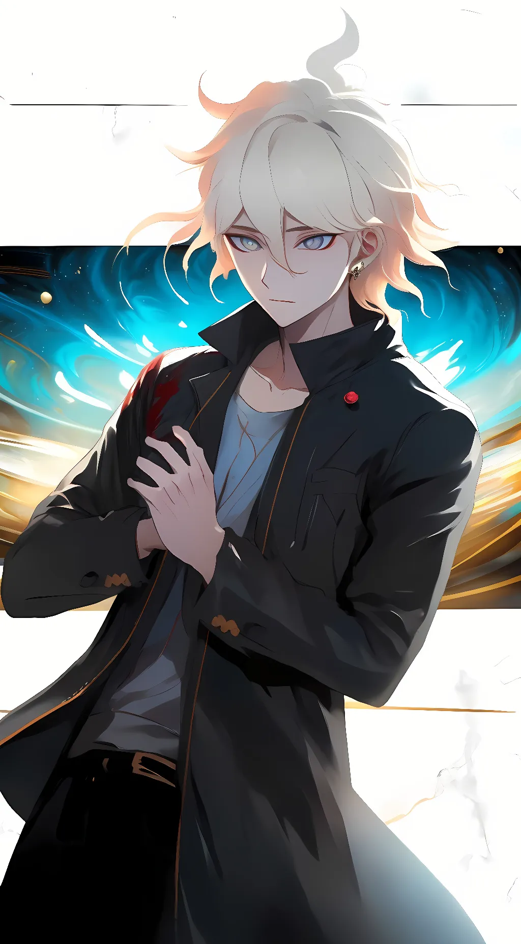 ai character: Nagito Komaeda background
