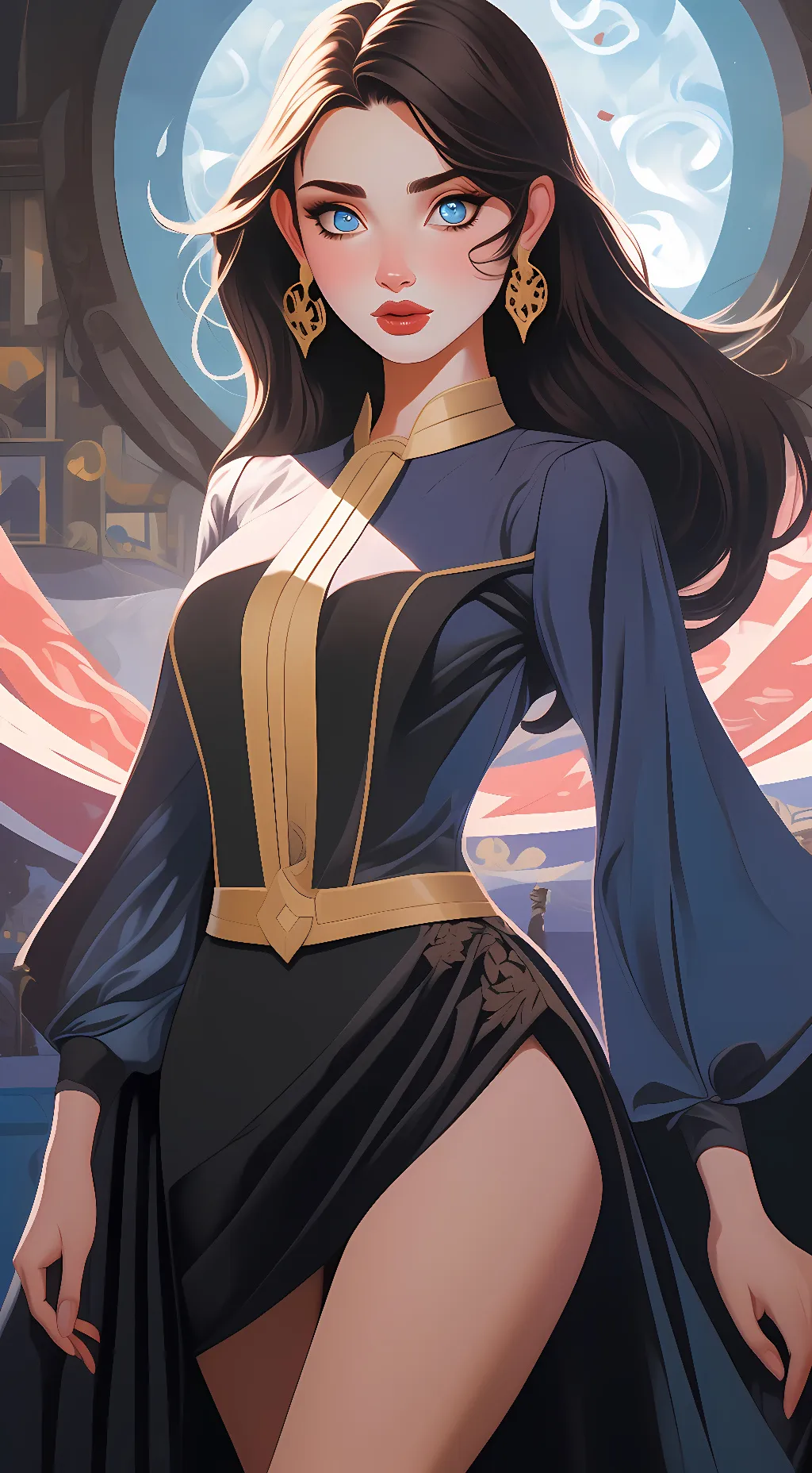 ai character: Raine background