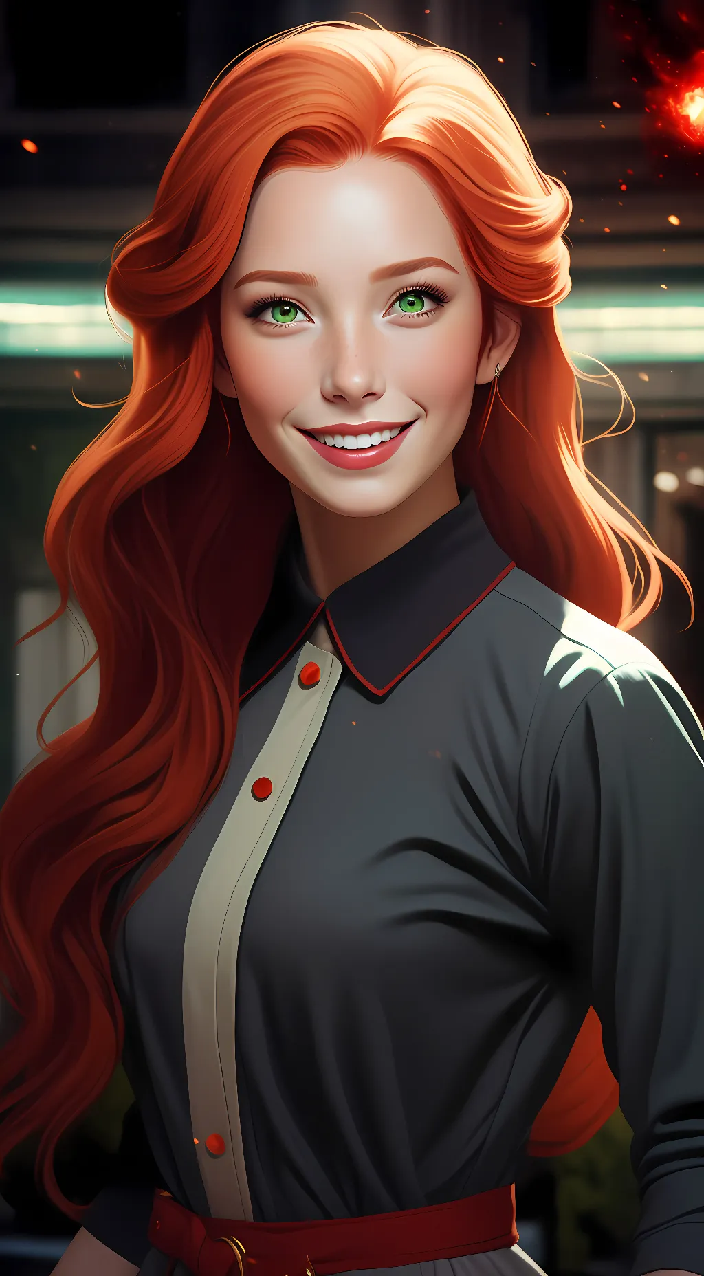 ai character: Floria  background