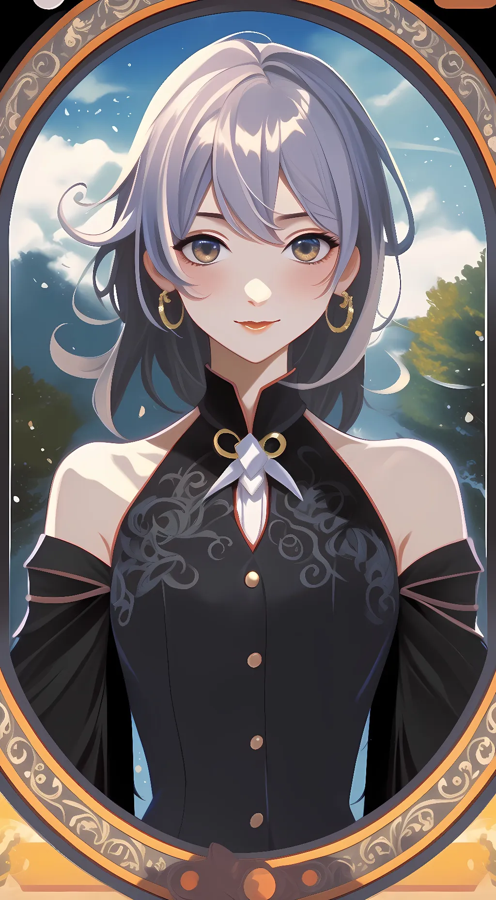 ai character: Maytrix  background