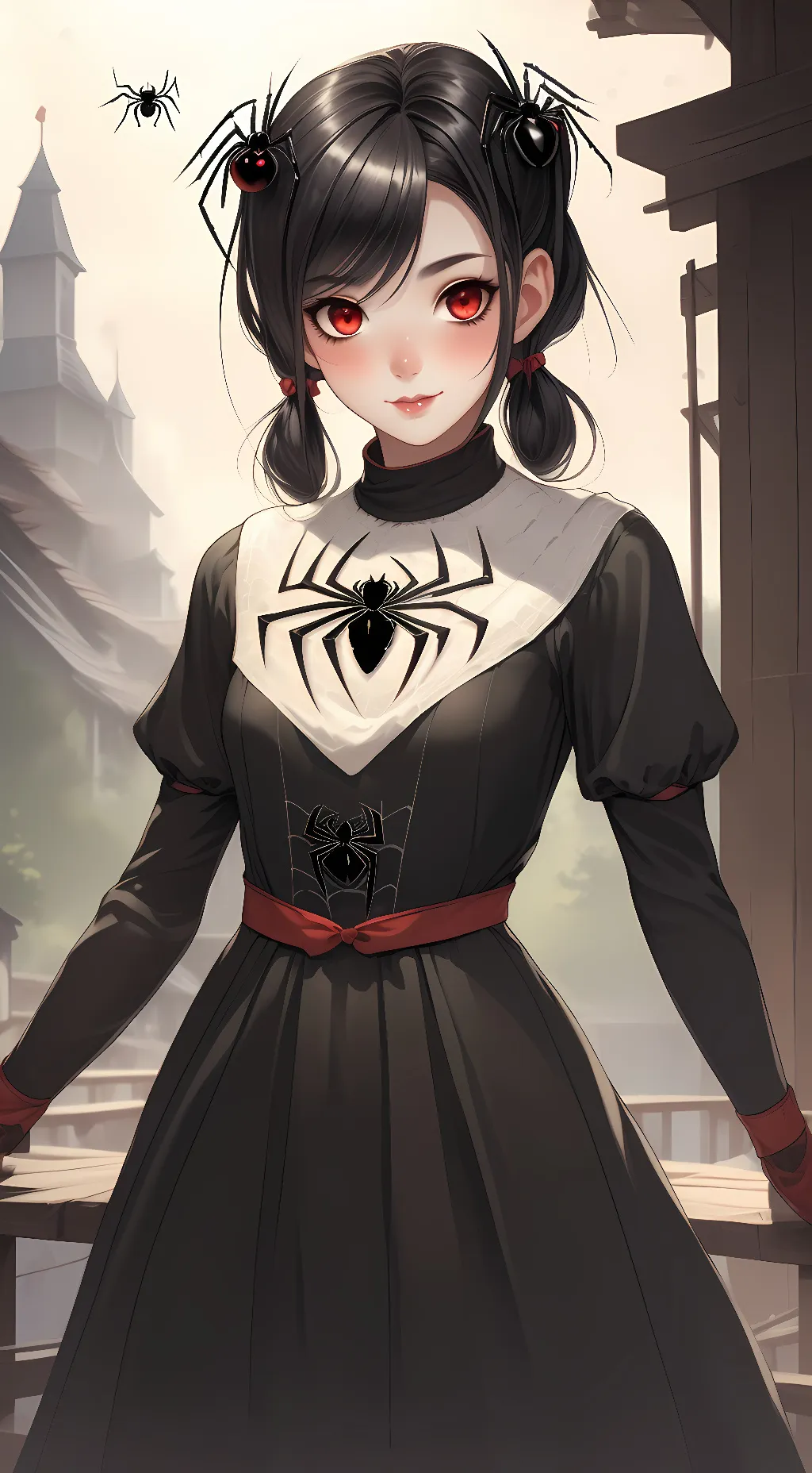 ai character: Arachne background