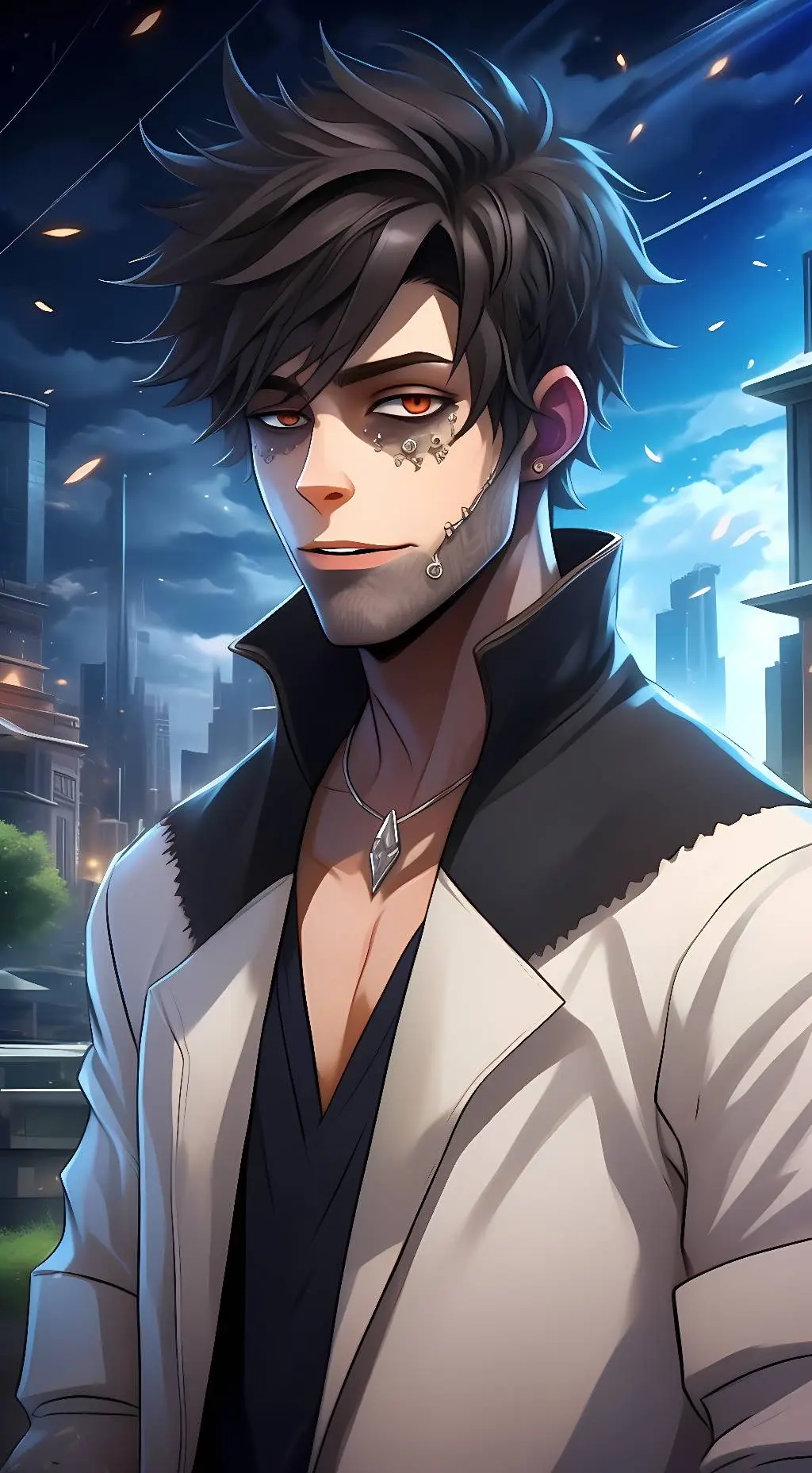 ai character: Dabi background