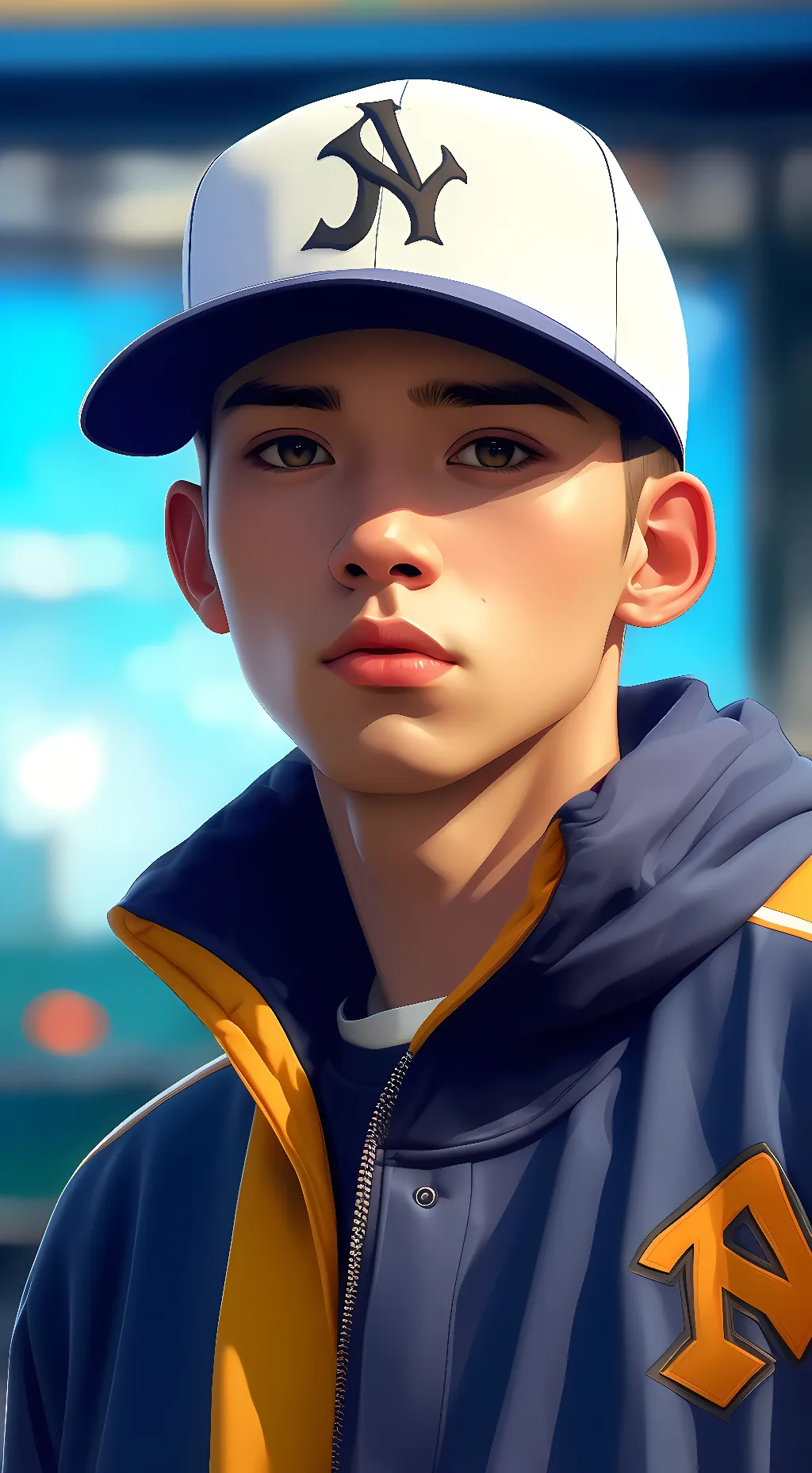ai character: Knox background