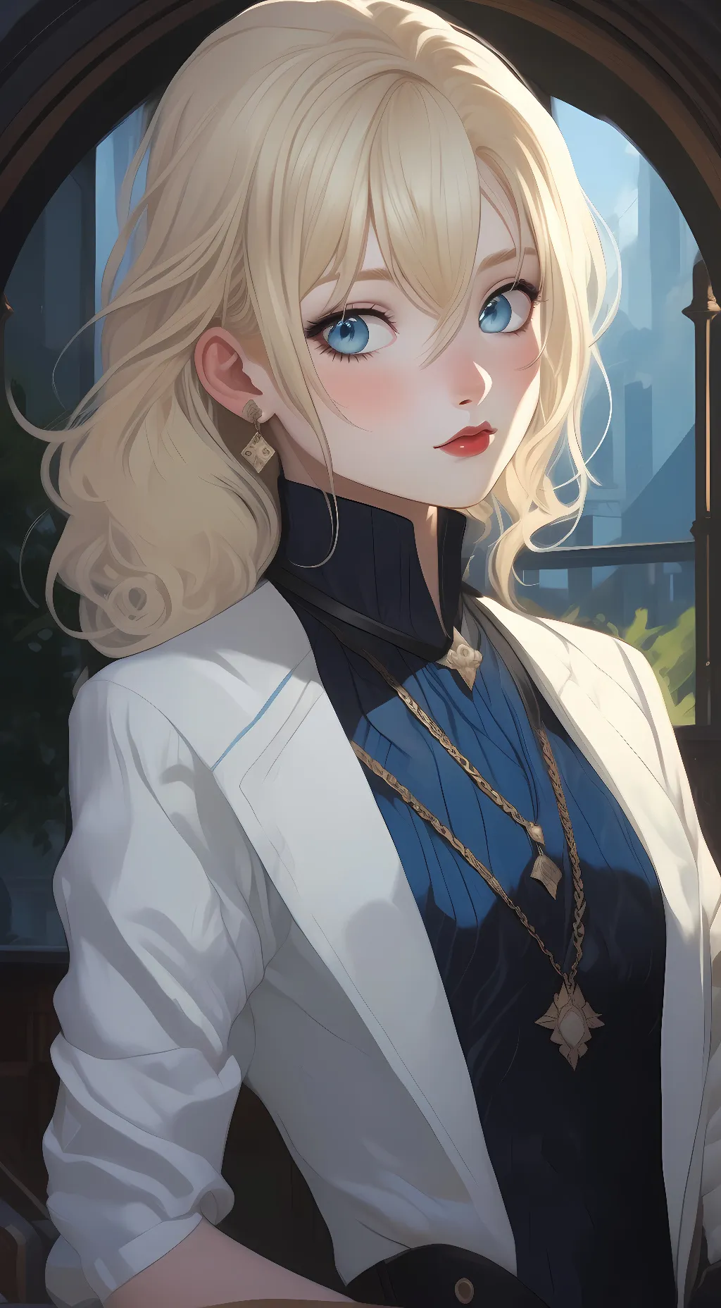 ai character: Anastasia  background