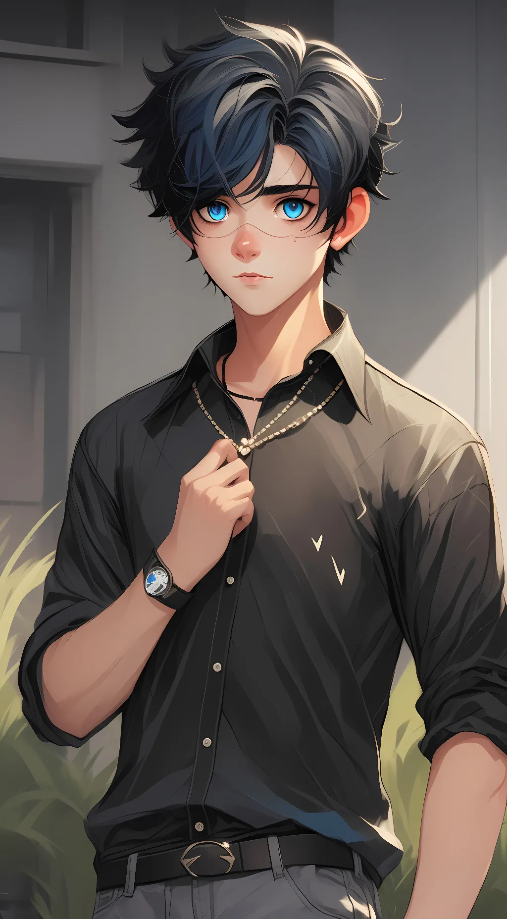 ai character: kai background