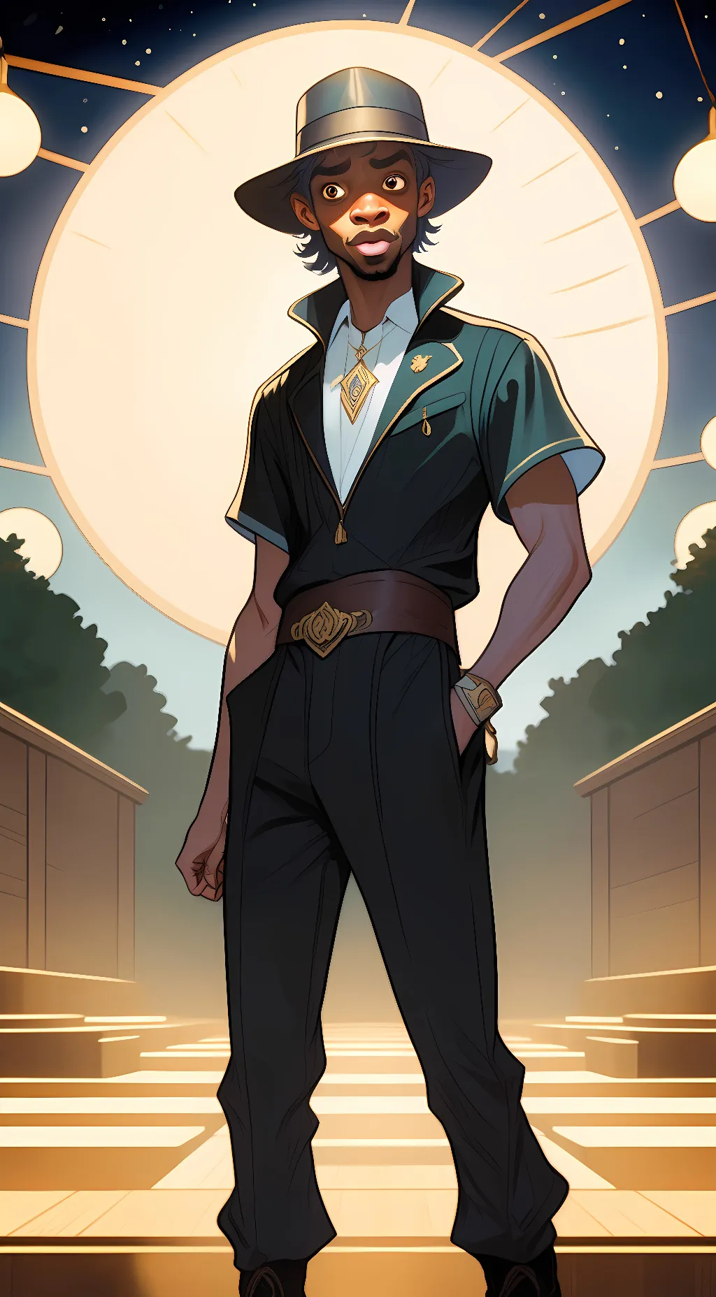 ai character: slade background