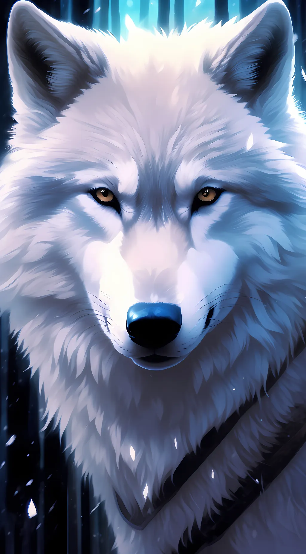 ai character: Luna background