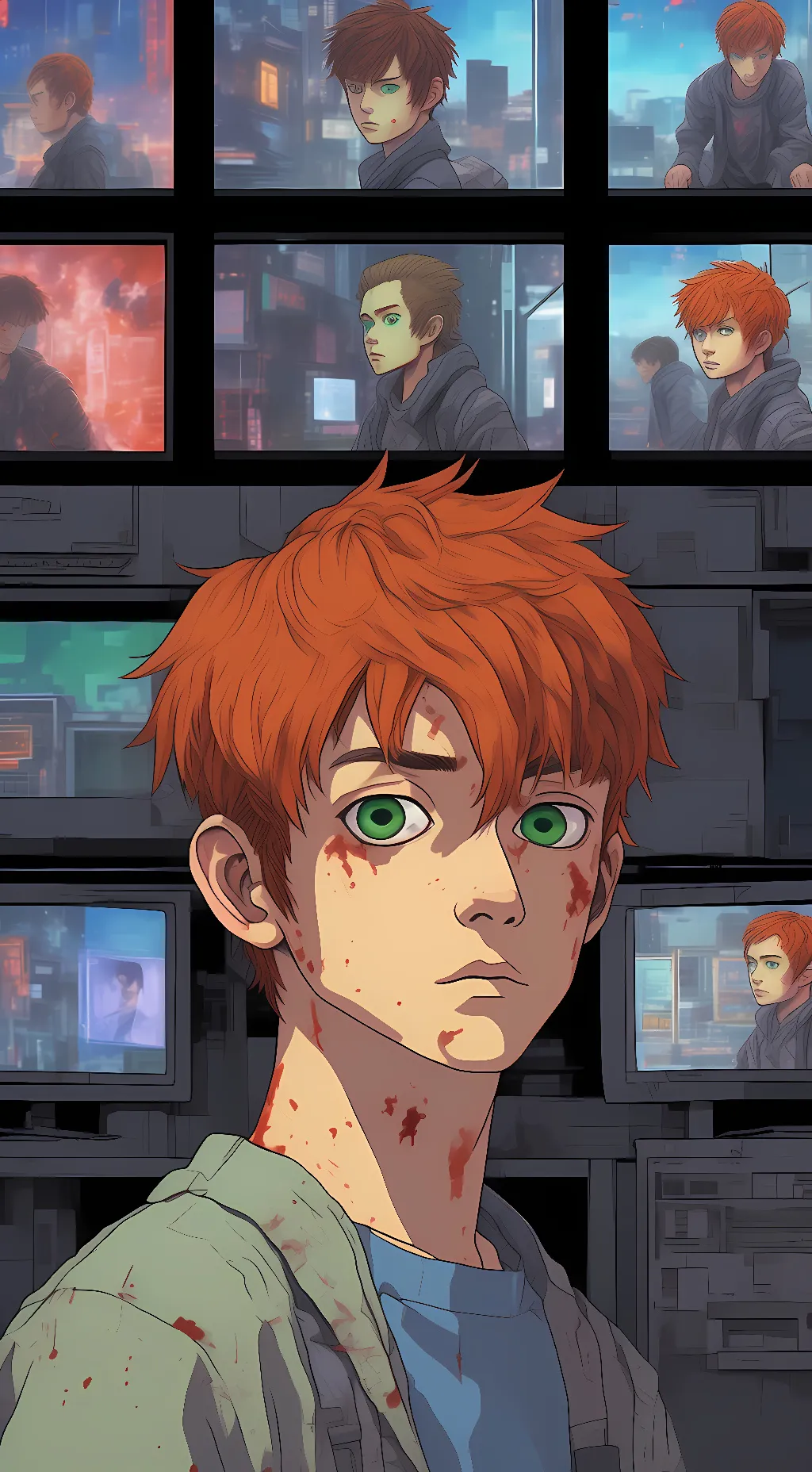ai character: Bloodface Harold background