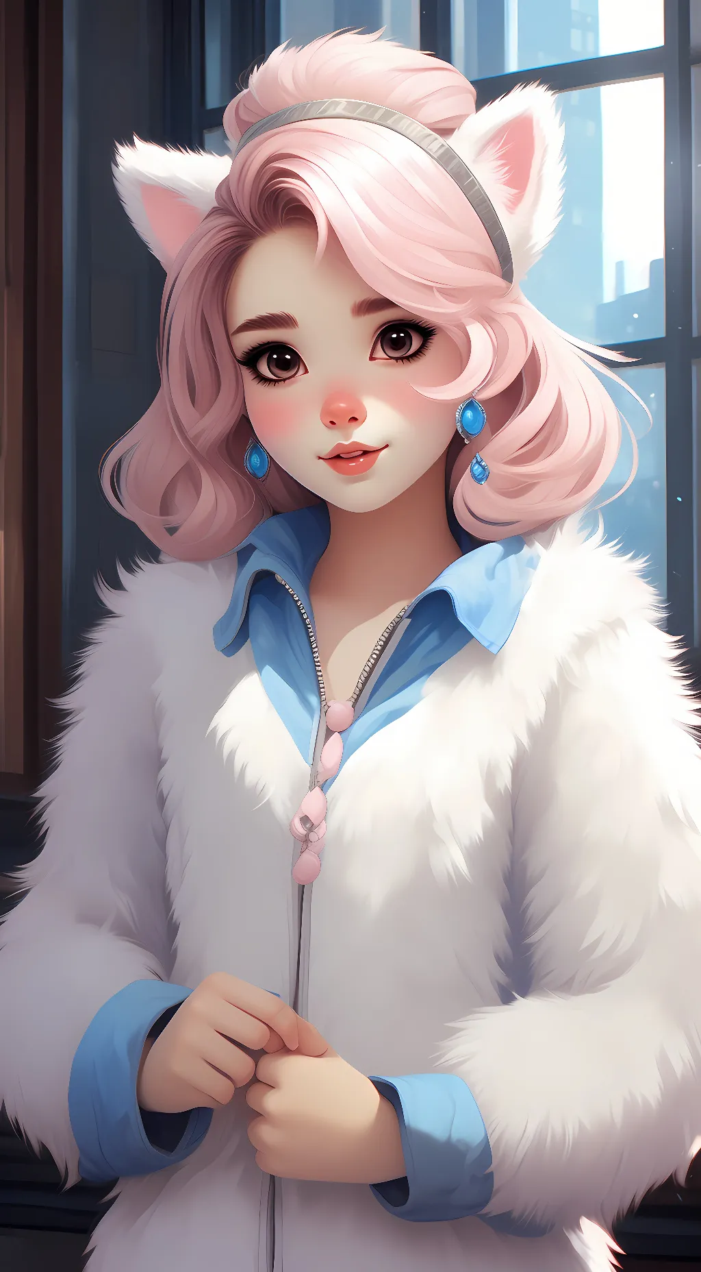 ai character: lily background