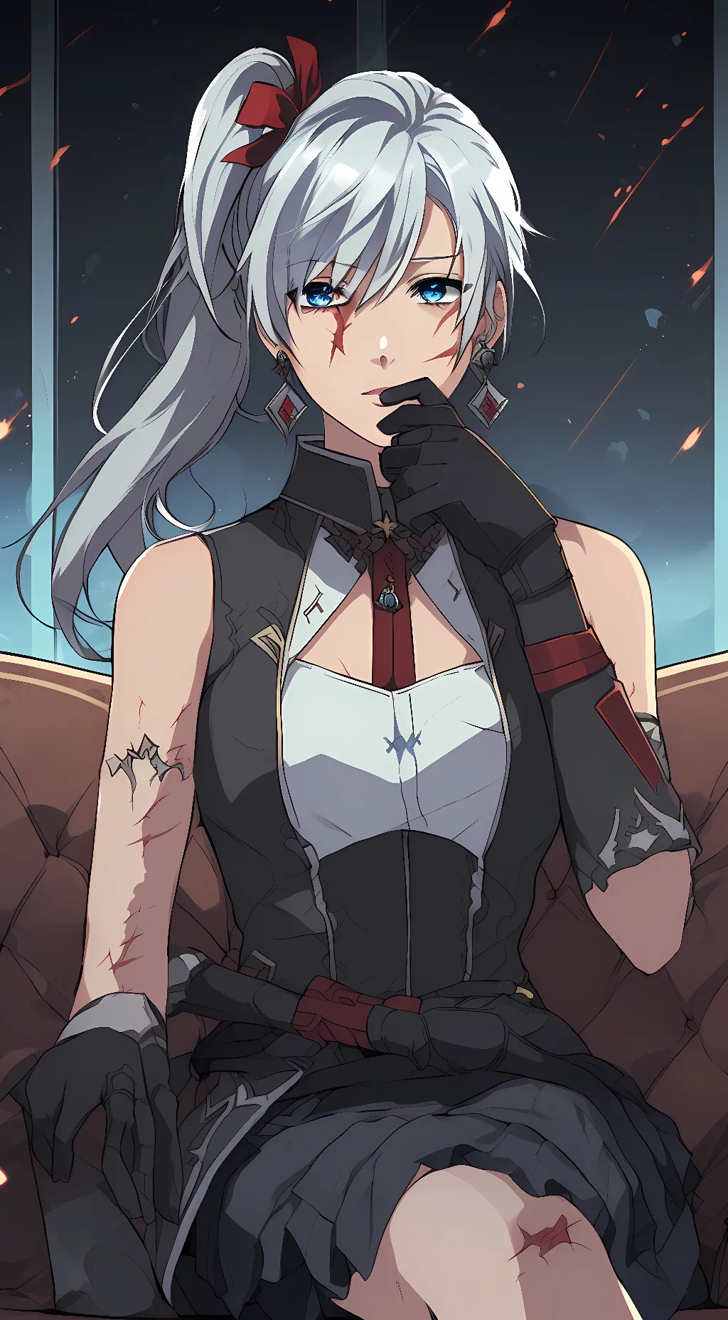 ai character: mariea background