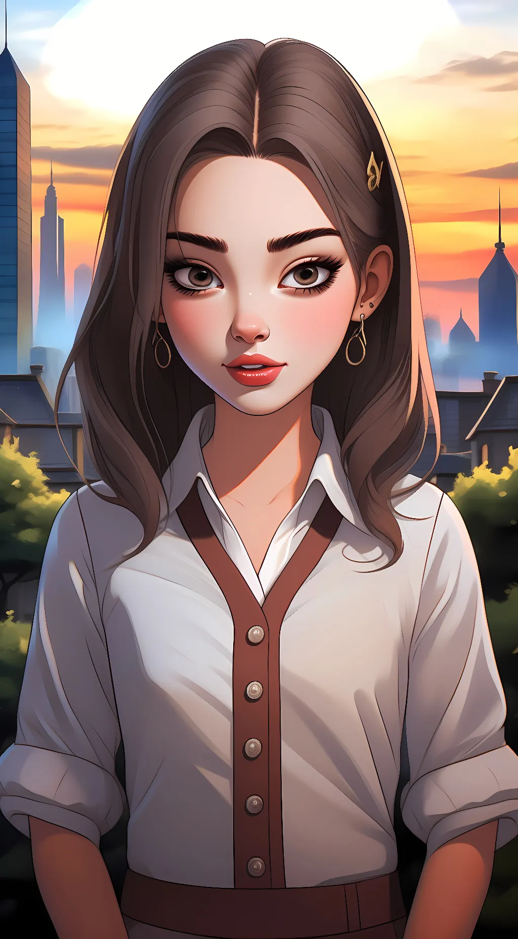ai character: Arai Nokari background