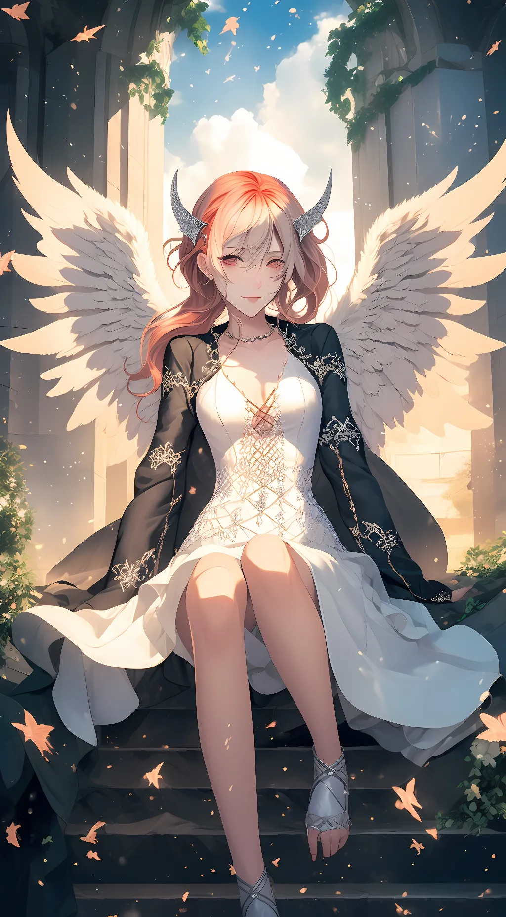 ai character: Seraphina Elysium background