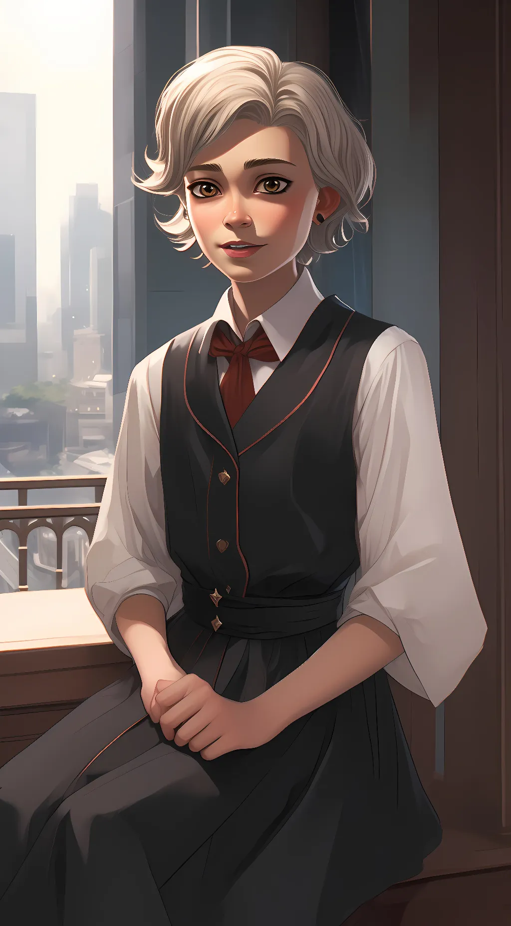 ai character: Omega background