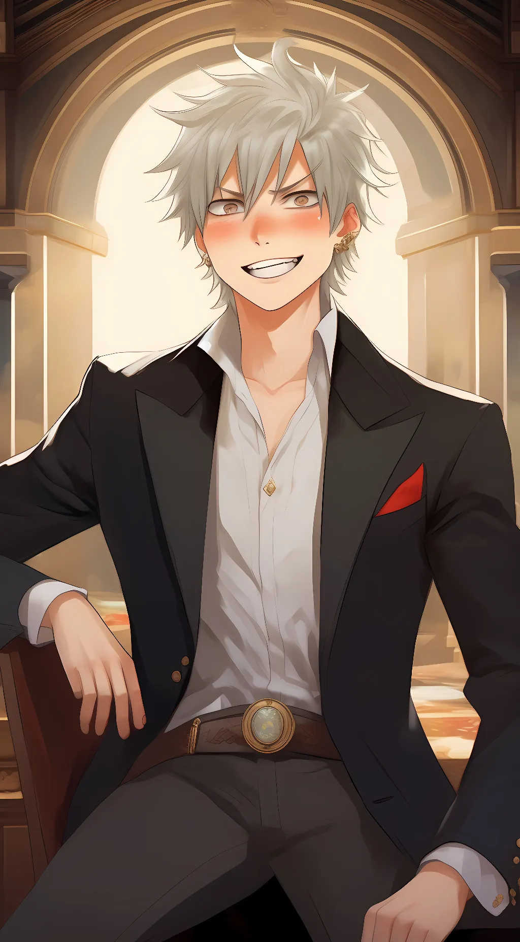 ai character: Bakugo background