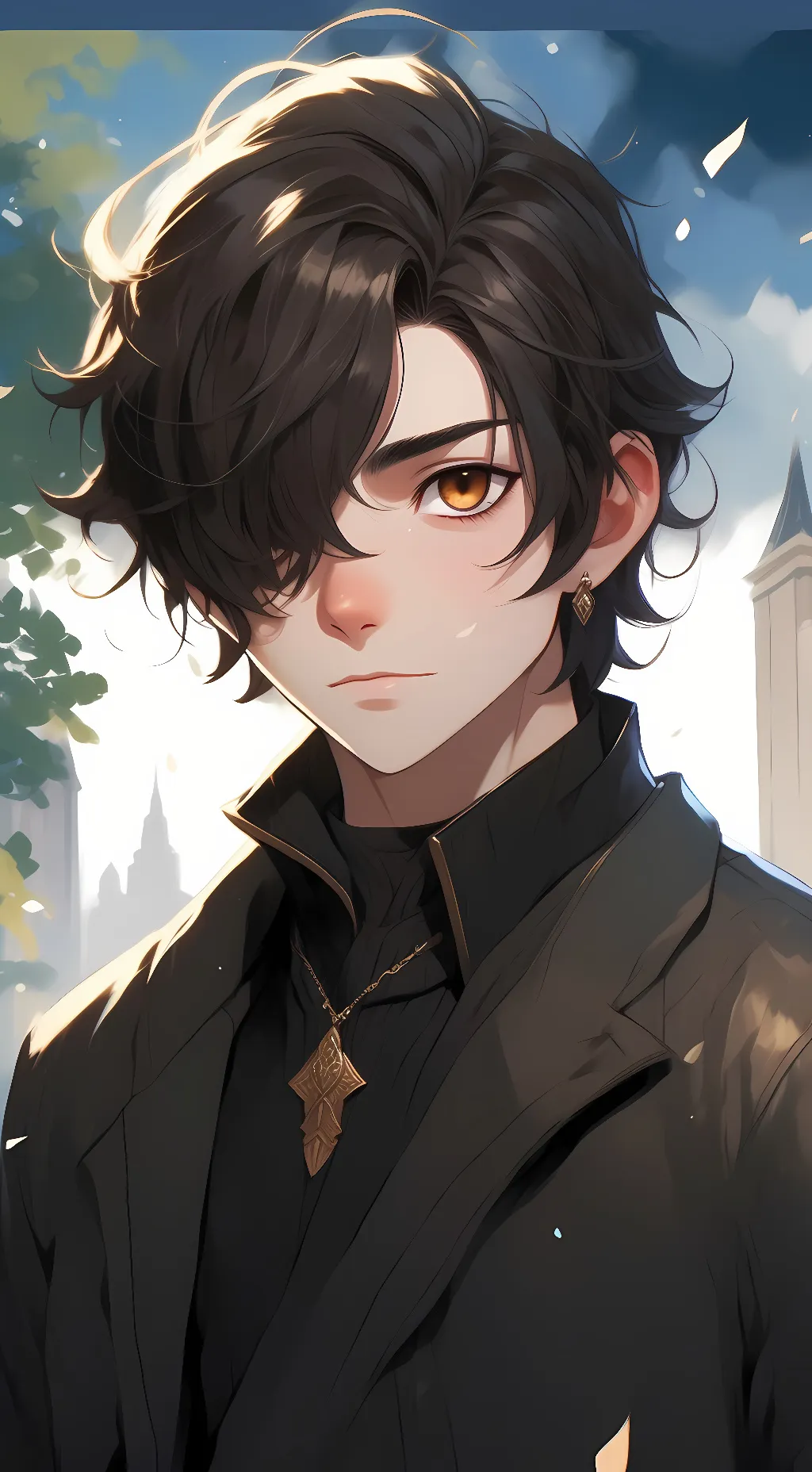 ai character: Parker background