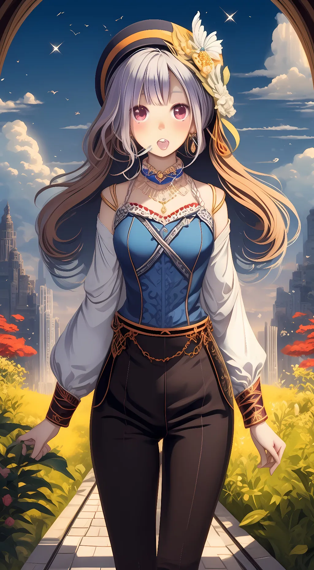 ai character: bella background
