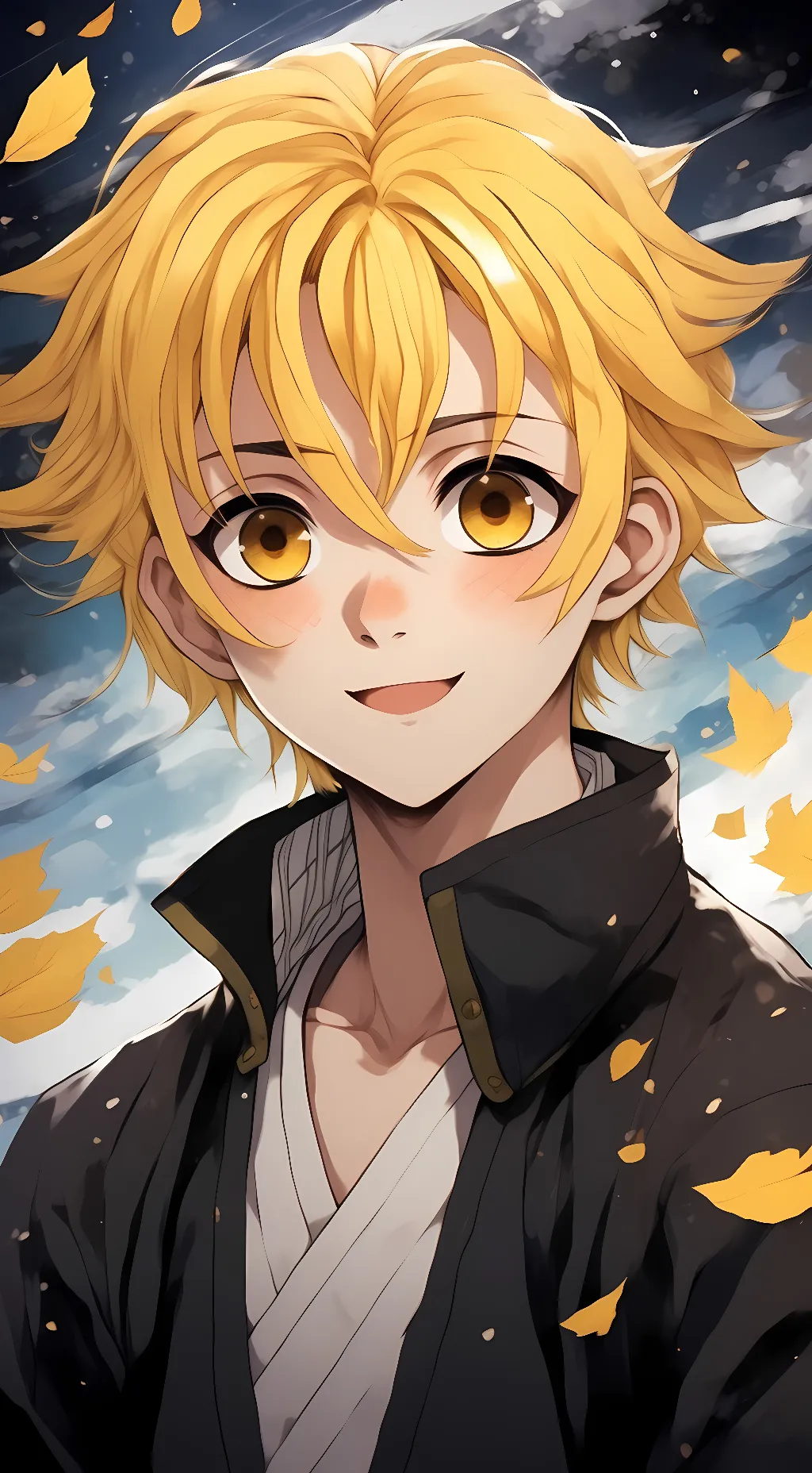 ai character: zenitsu  background