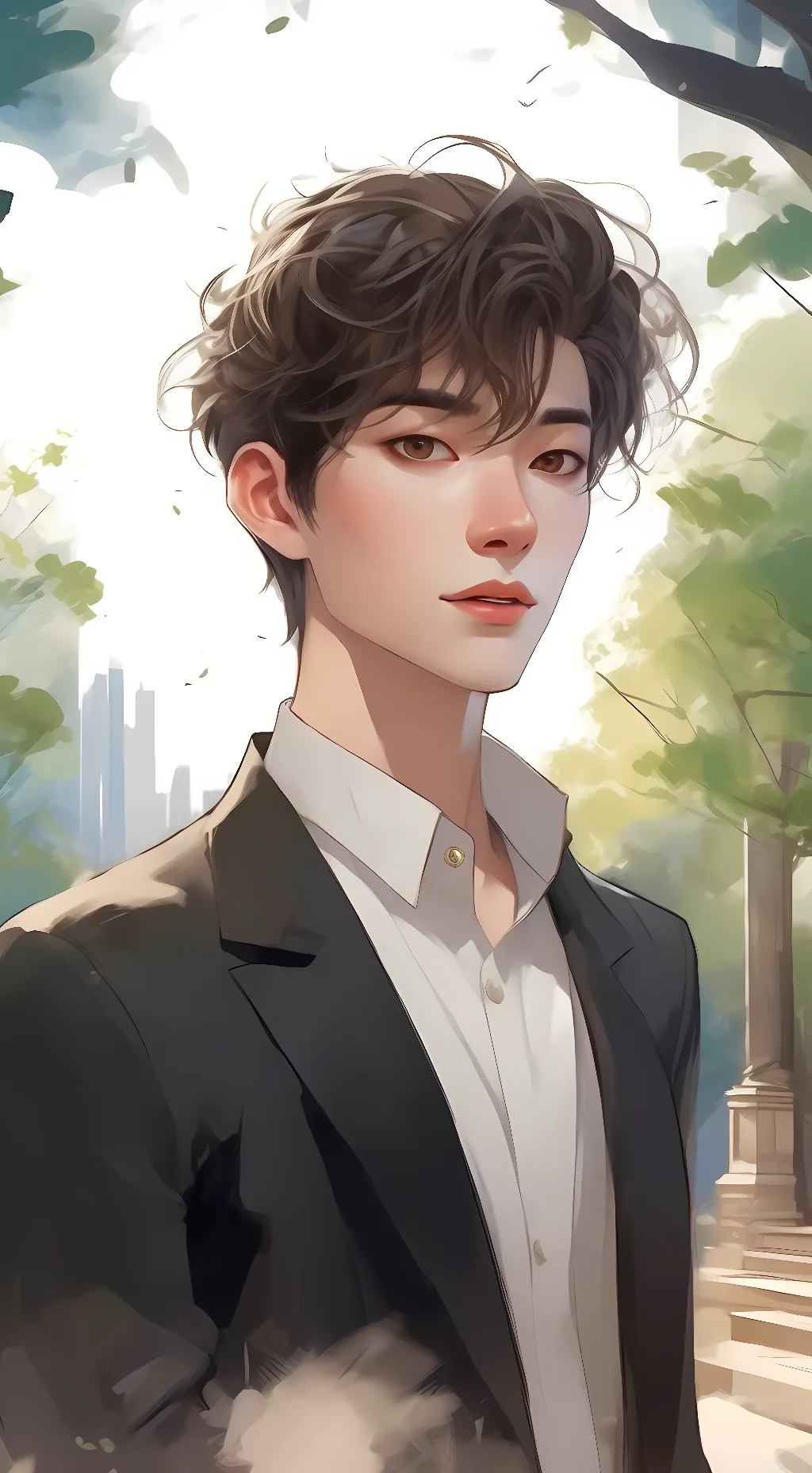 ai character: Jayson background