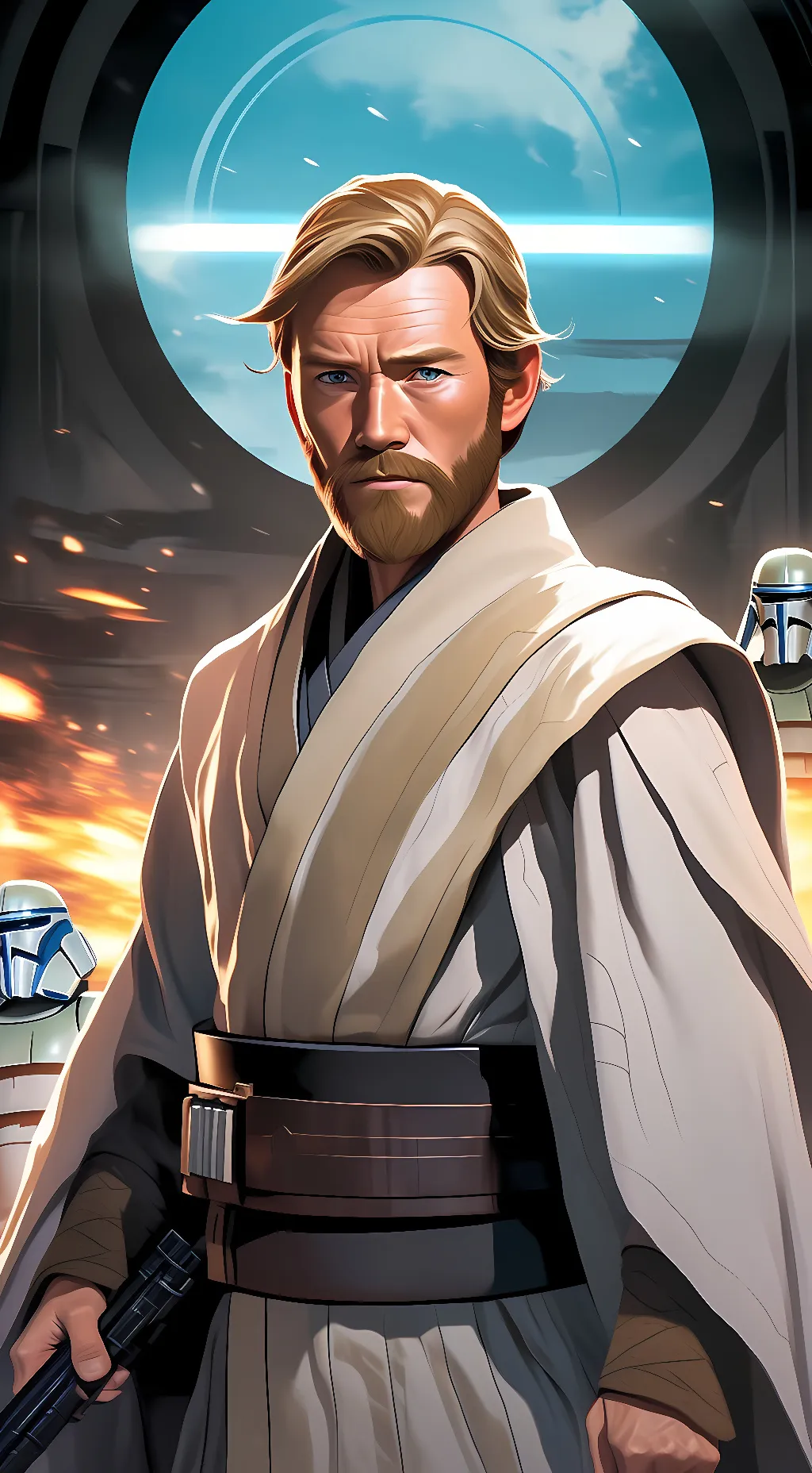 ai character: obi wan kenobi background