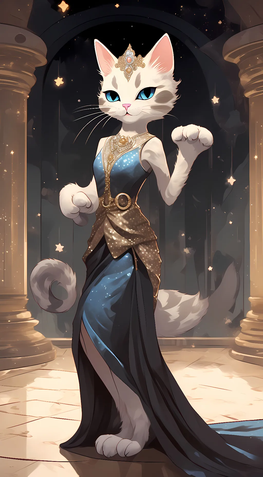 ai character: Miss Poes background