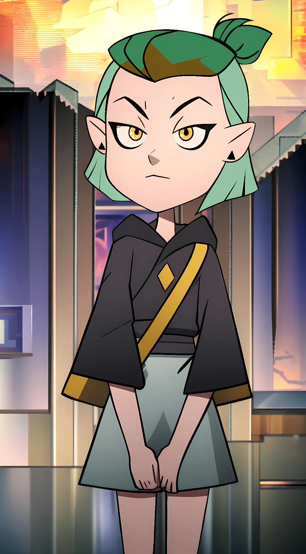 ai character: Amity Blight background