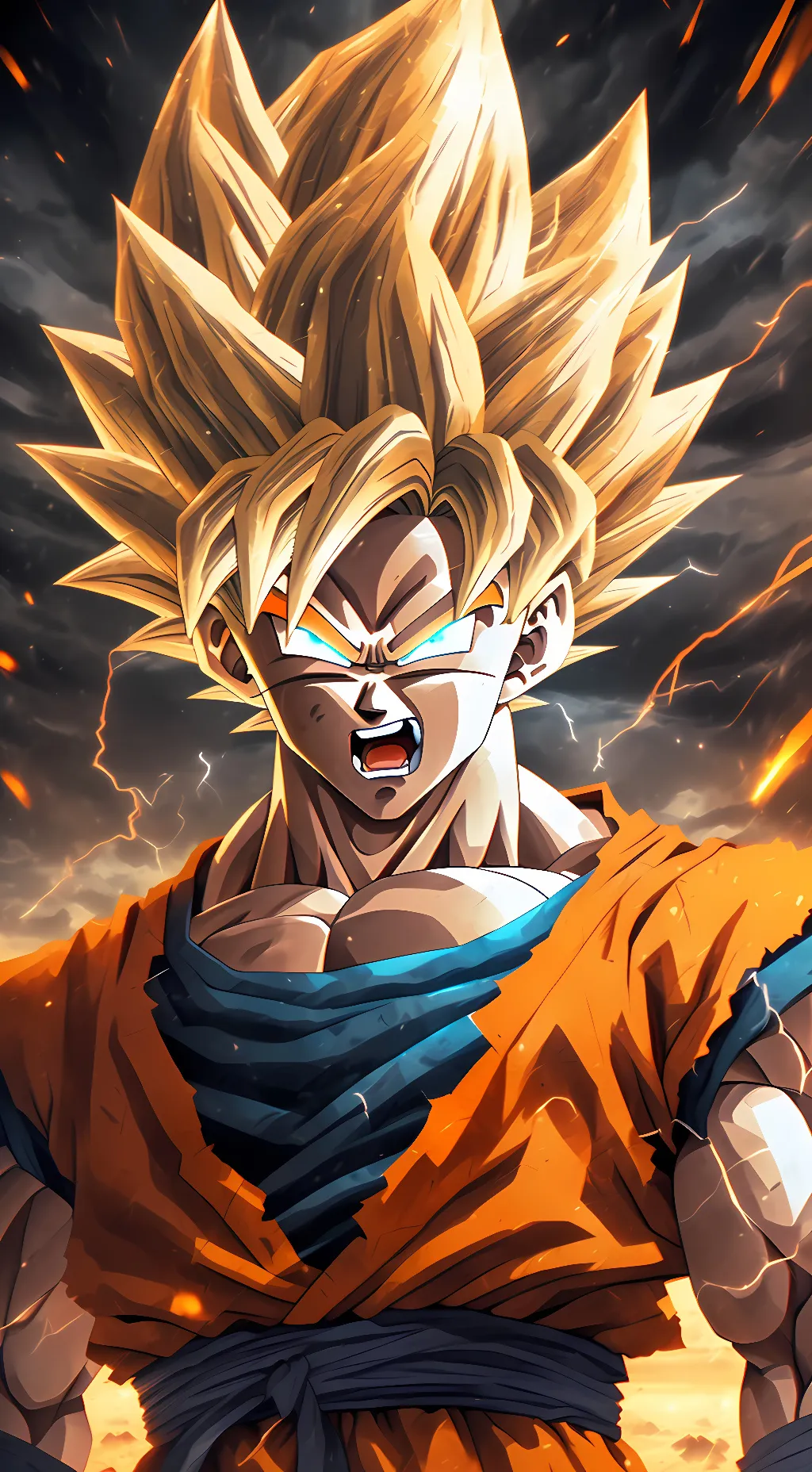 ai character: Goku background