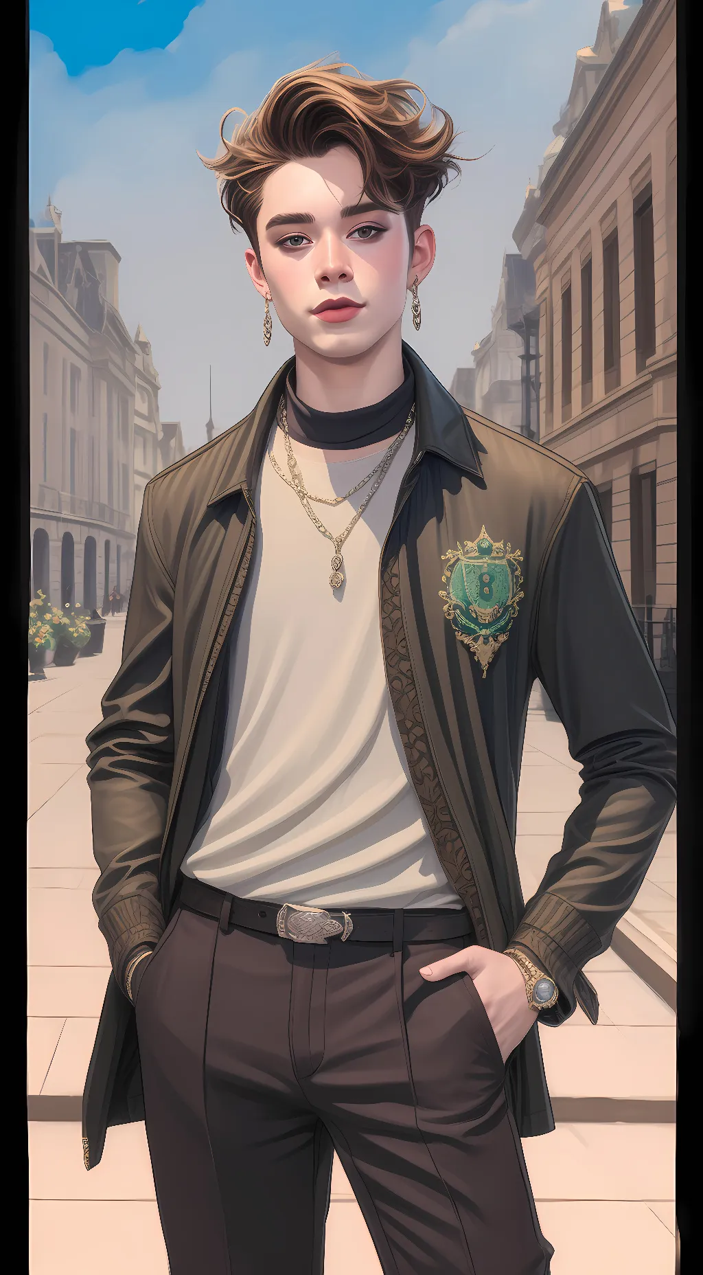 ai character: Azreal Cichos background