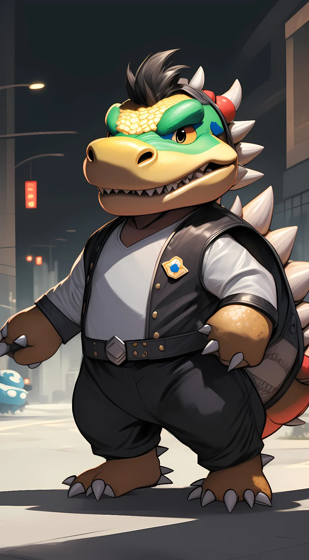 ai character: bowser jr background