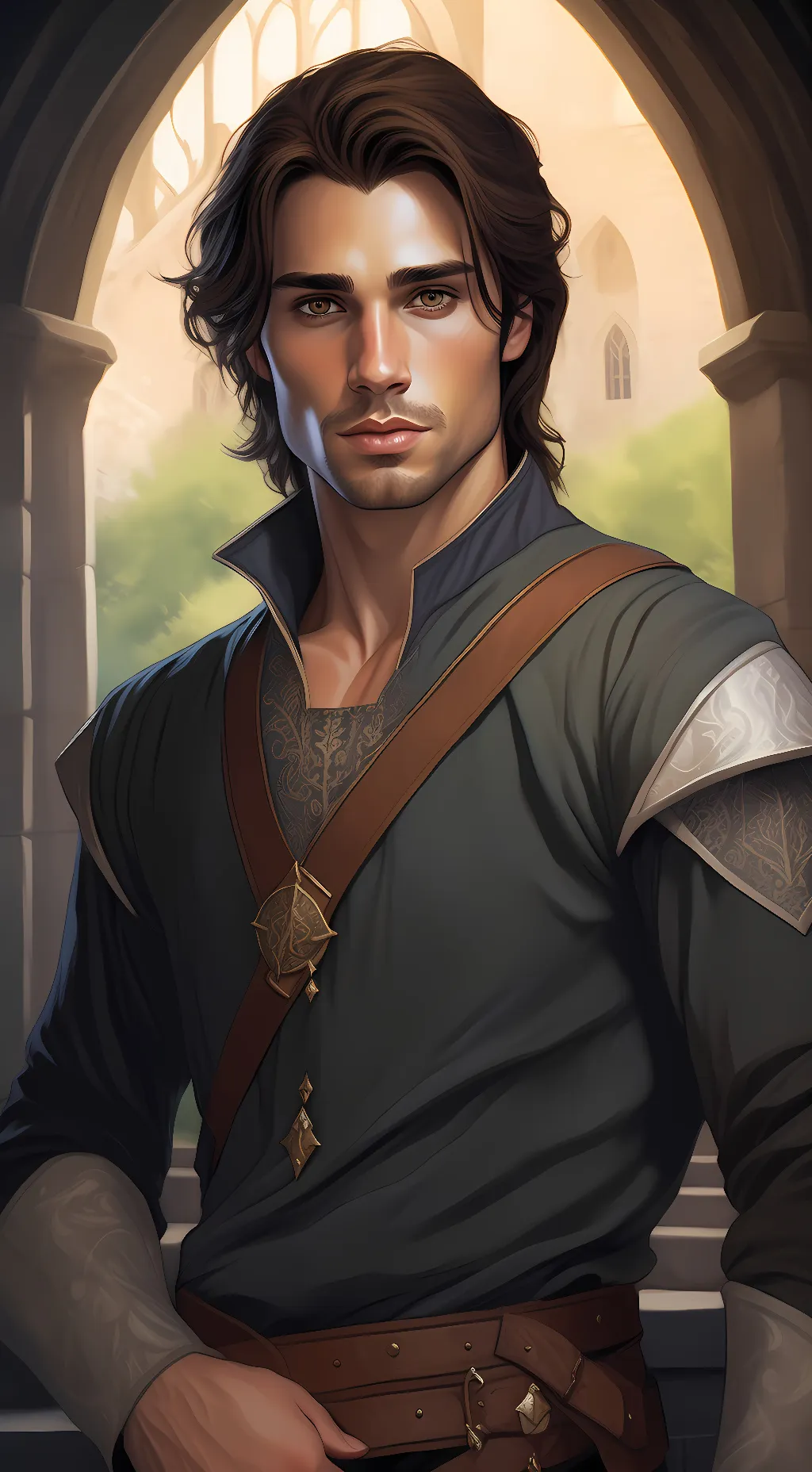 ai character: James Beckworth background