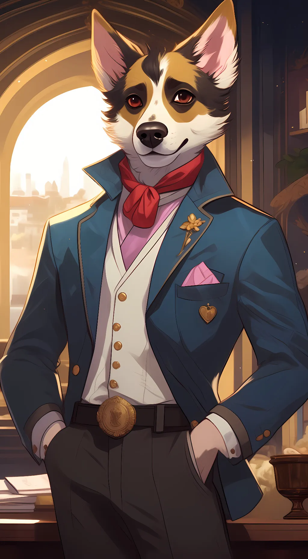 ai character: james background