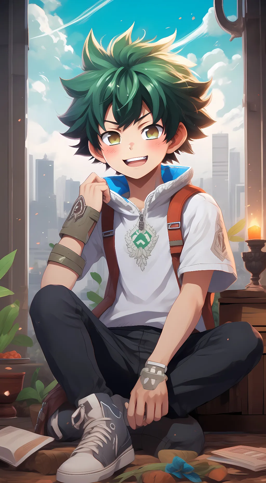 Talkie AI - Chat with cute deku
