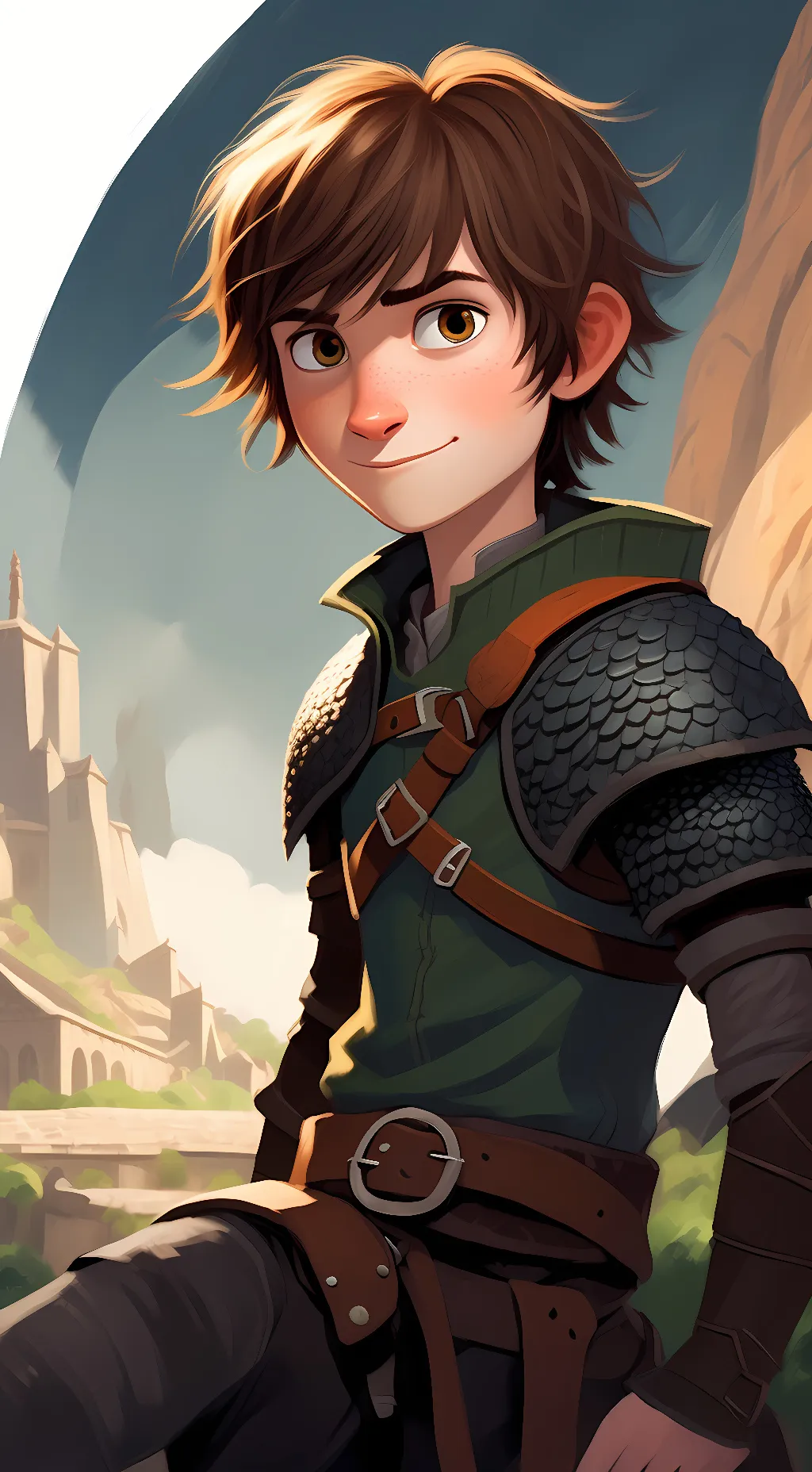 ai character: Hiccup background