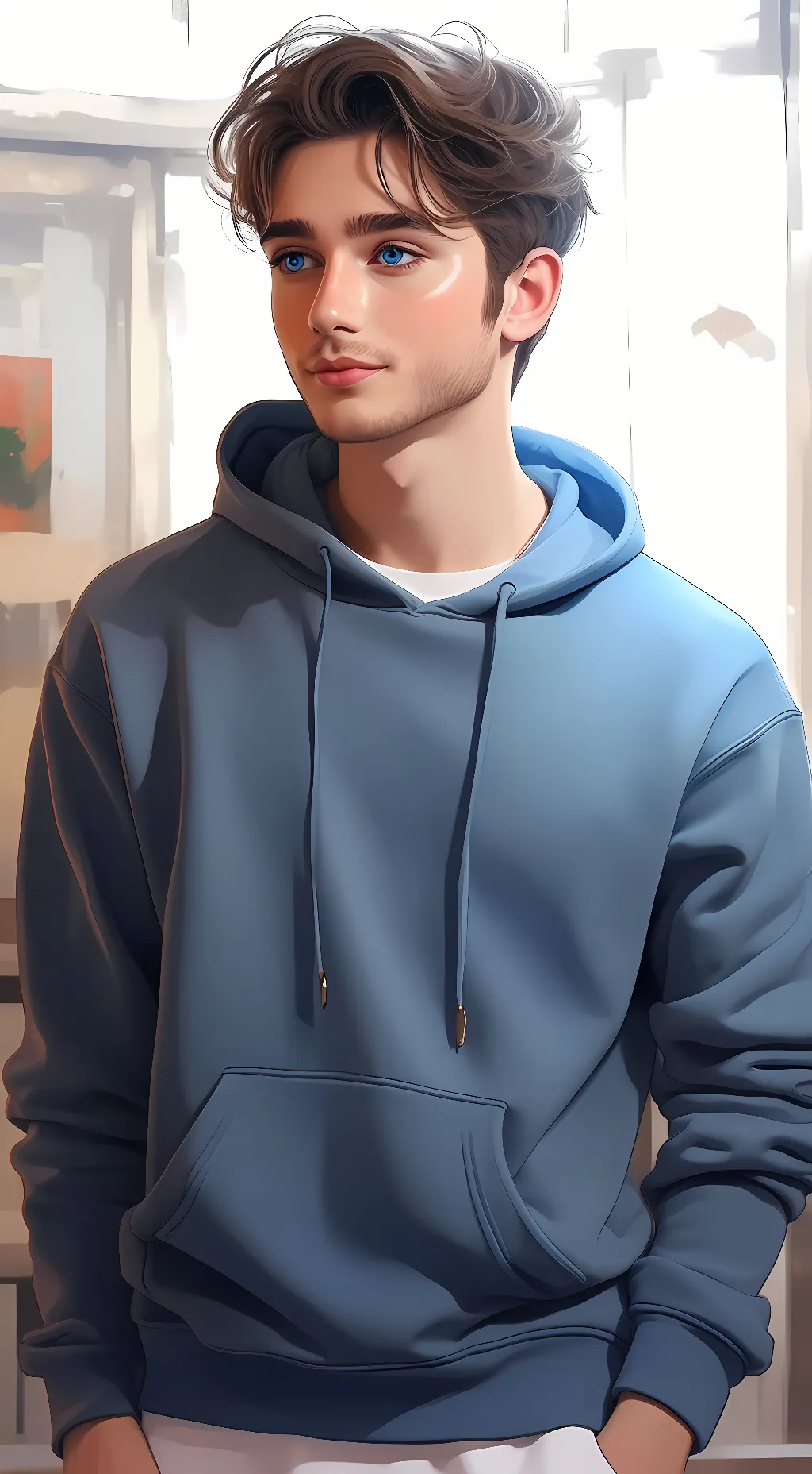 ai character: Austin background