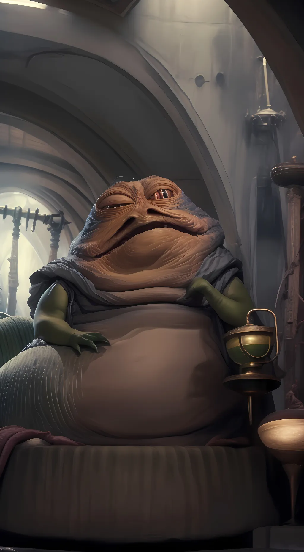 ai character: Jabba the Hutt background