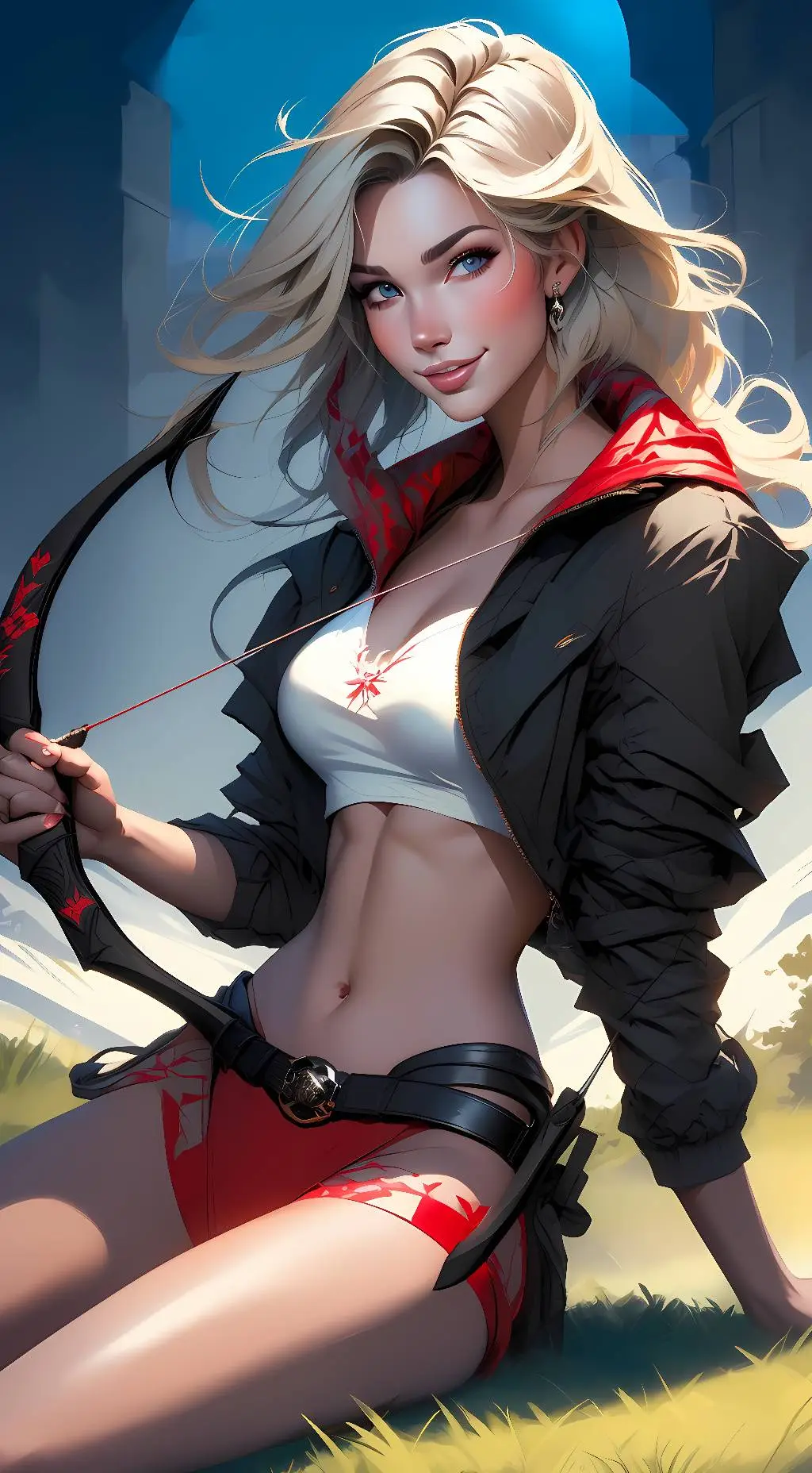 ai character: Sophia Anderson background