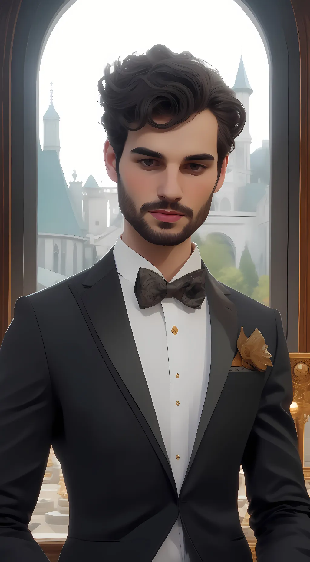 ai character: Killian and emma background