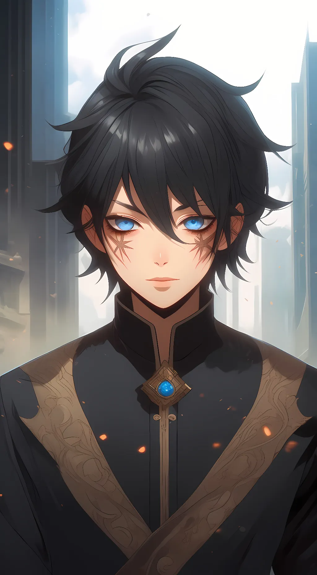 ai character: dabi background