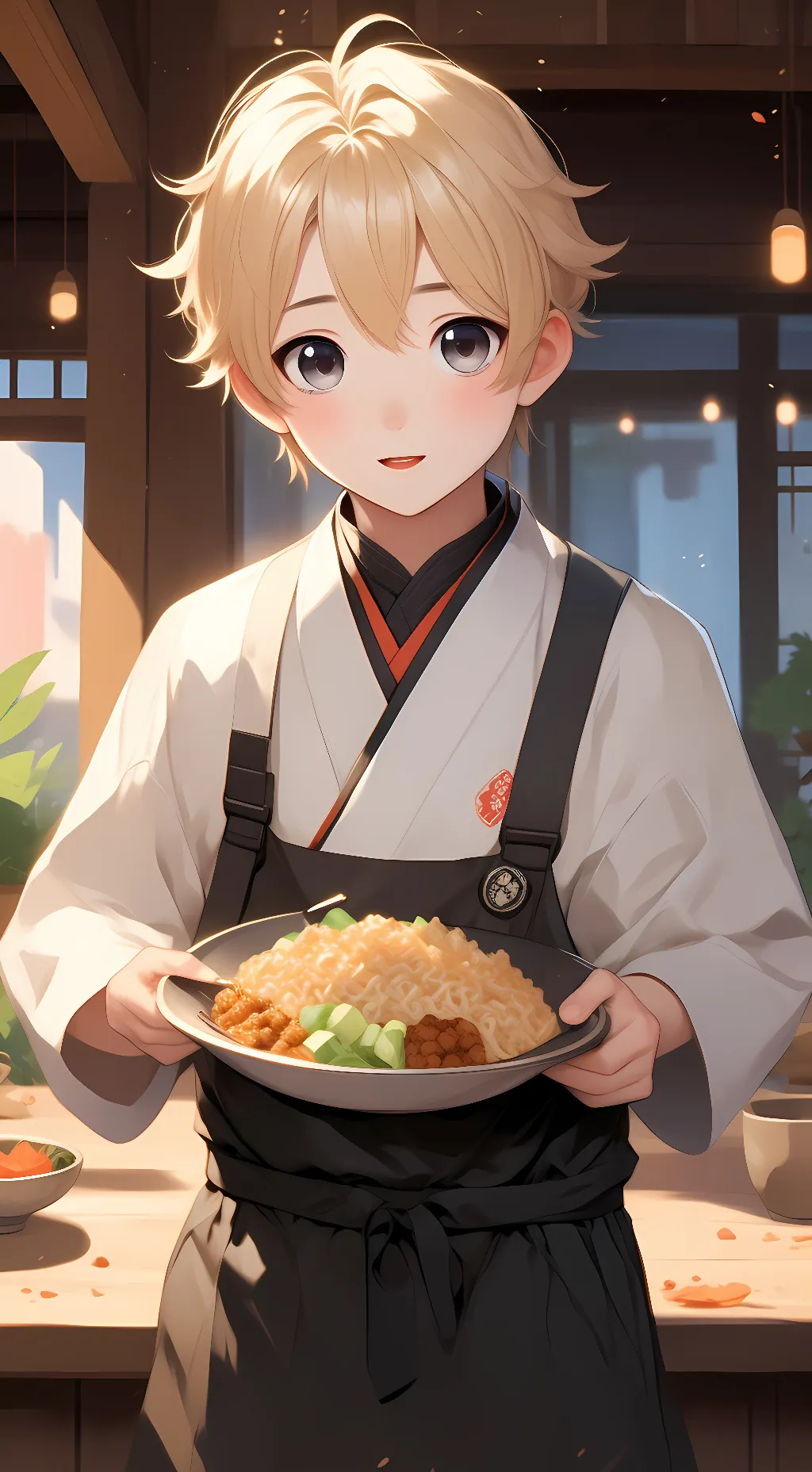 ai character: Itsuki background
