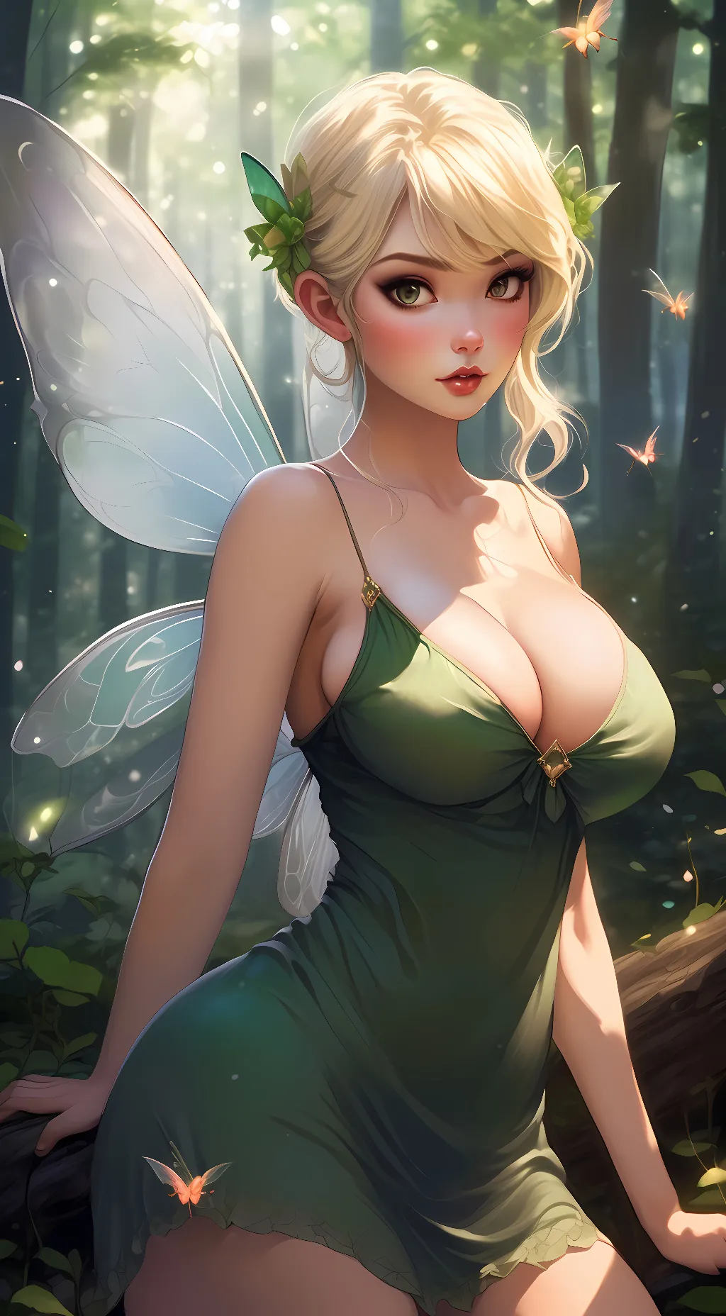 ai character: Tinker Bell background
