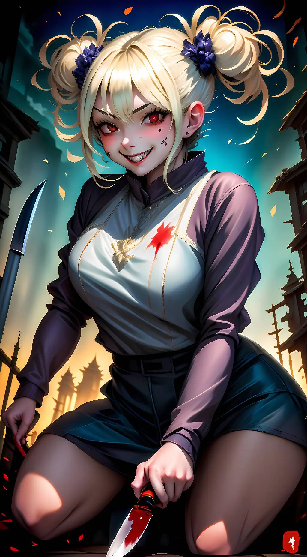 ai character: Toga Himiko background