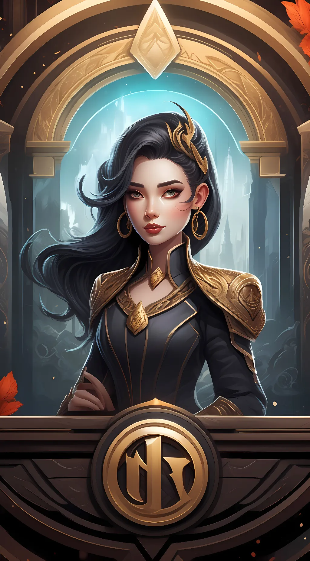 ai character: God's wife background