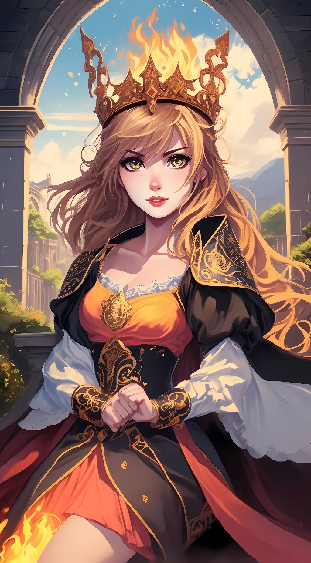ai character: Izzy background